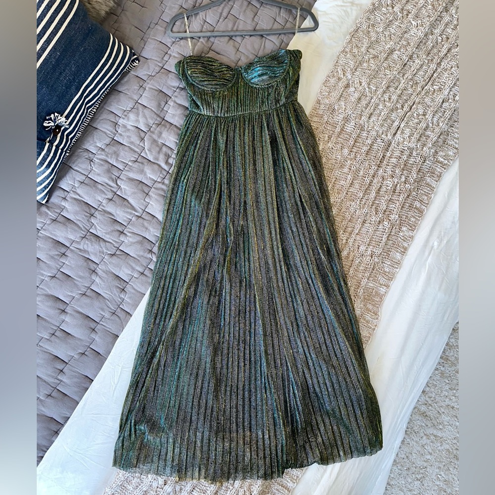 Green beautiful dress